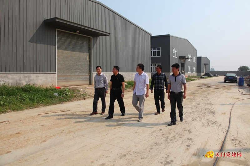 曹部长调研指导非公企业党建工作