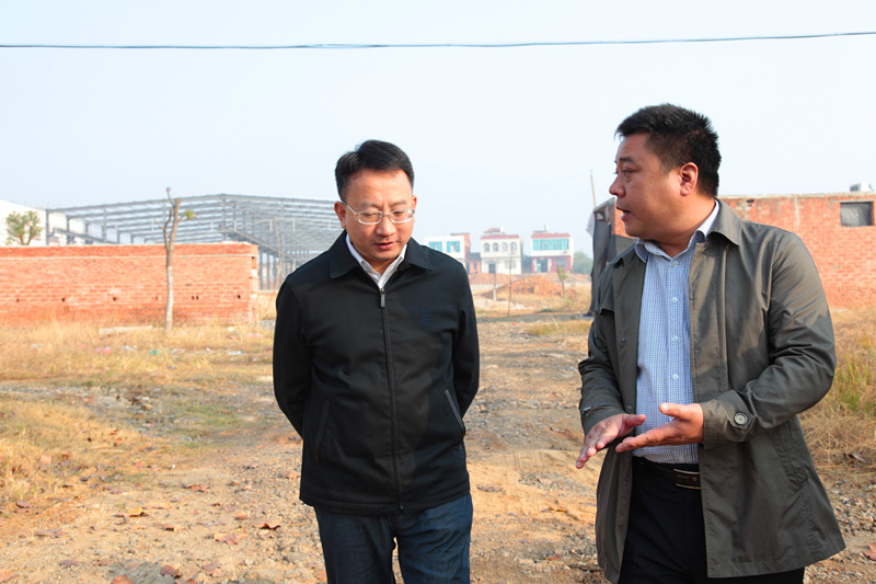 曹部长调研指导基层党建示范点建设