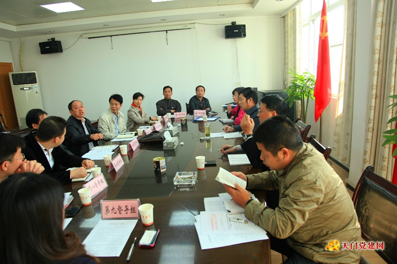 市换届办召开换届工作督导组长会