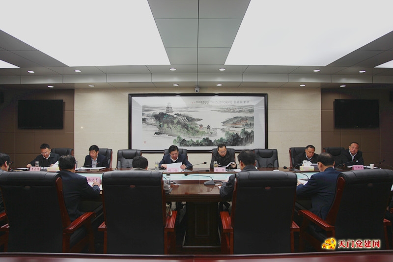 市委人才工作领导小组会议召开
