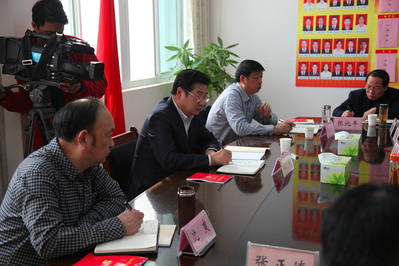 市委书记柯俊到我部专题调研