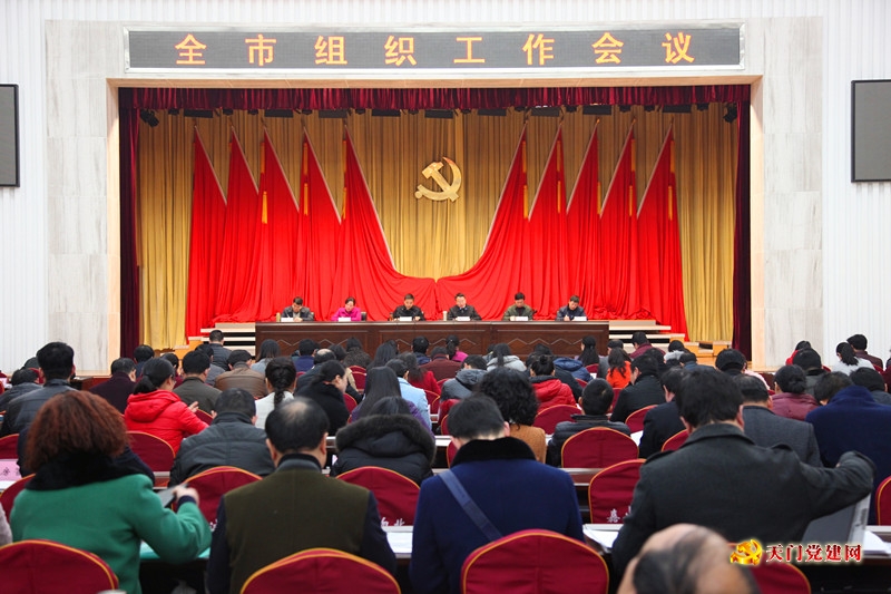全市组织工作会议召开