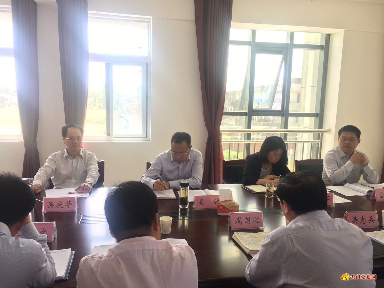 吴锦书记调研基层党建和“两学一做”学习教育常态化制度化工作