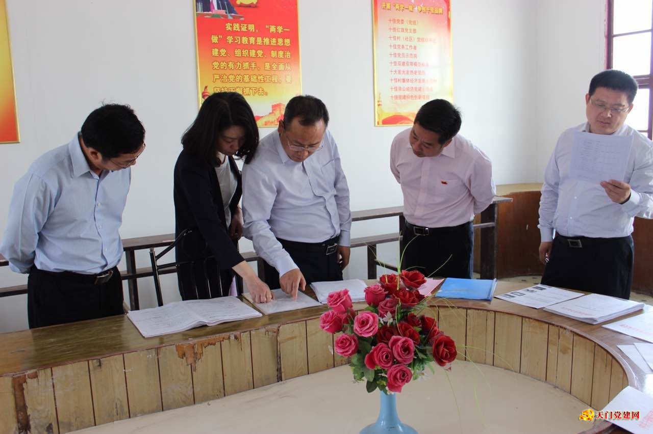 吴锦书记调研基层党建和“两学一做”学习教育常态化制度化工作