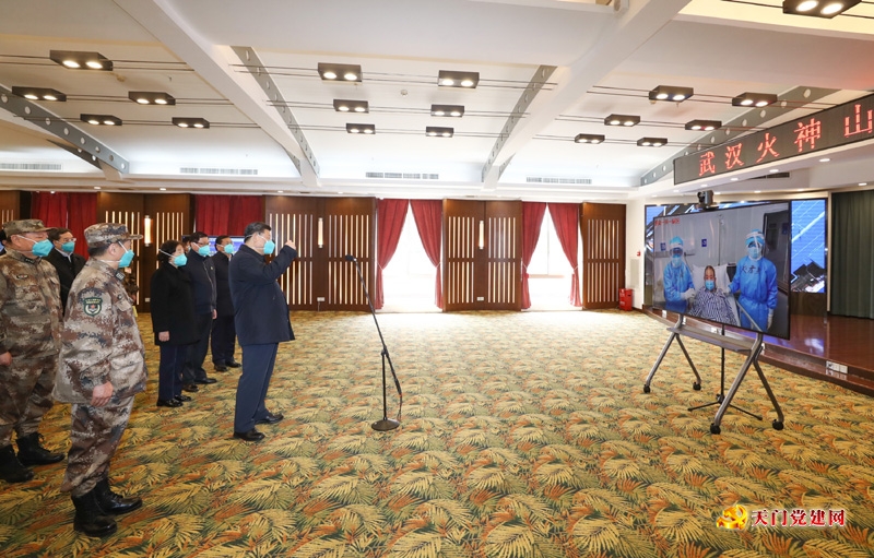 习近平在湖北省考察新冠肺炎疫情防控工作时强调:毫不放松抓紧抓实抓细各项防控工作