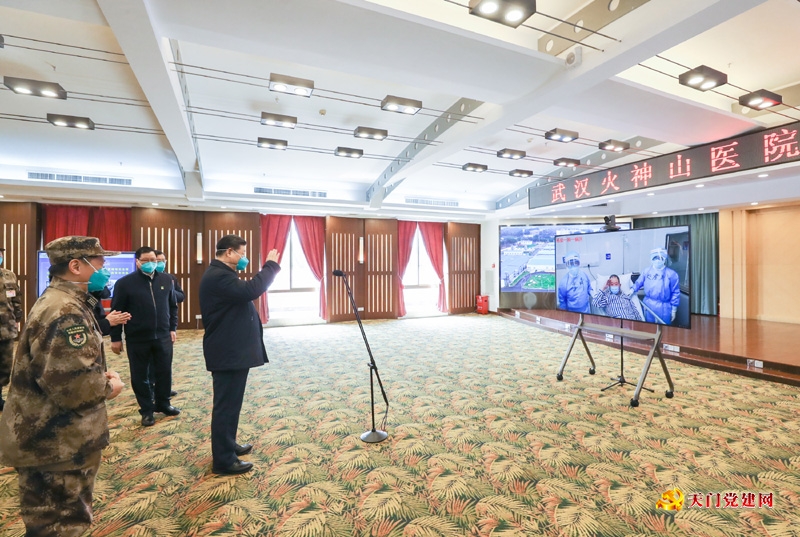习近平在湖北省考察新冠肺炎疫情防控工作时强调:毫不放松抓紧抓实抓细各项防控工作