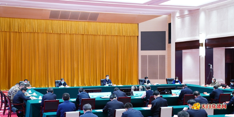 习近平在湖北省考察新冠肺炎疫情防控工作时强调:毫不放松抓紧抓实抓细各项防控工作