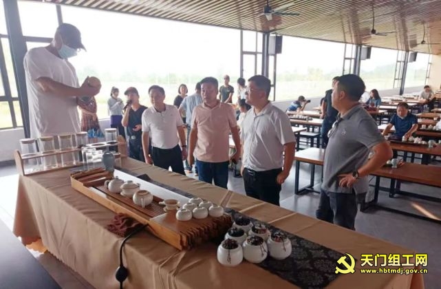 天门2022年第二期乡科级干部主体班开展现场教学活动