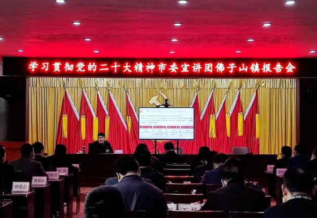 学习贯彻党的二十大精神市委宣讲团走进这些乡镇部门(一)